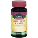 Finest Nutrition Hair, Skin & Nails Support Supplement, 60 Tablets