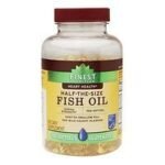 SIXNE Finest Nutrition Half-The-Size Fish Oil 1000 mg, Softgels, 200 ea