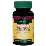 Finest Nutrition Chromium Picolinate, 200mcg, 250 Tablets
