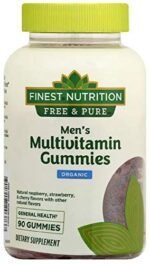 Men's Multi Gummy Raspberry, Strawberry and Cherry90ea, pack2 Finest Nutrition Free & Pure - Image 2