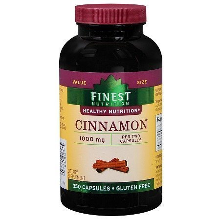 Version 1.0.0 Finest Nutrition Cinnamon 1000mg, Capsules 350 Ea by Finest Nutrition - Image 1