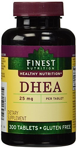 Version 1.0.0 Finest Nutrition DHEA 25mg Tablets 300 ea by Finest Nutrition - Image 1