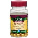 Finest Nutrition Hair, Skin and Nails Pearls 3000 mcg Biotin, 90 Softgels