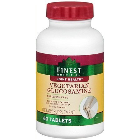Version 1.0.0 Finest Nutrition Vegetarian Glucosamine Dietary Supplement Tablets, 60 ea - Image 1