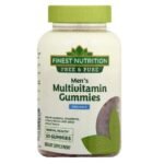 Finest Nutrition Free & Pure Men's Multi Gummy Raspberry, Strawberry and Cherry90ea, 1 Pack