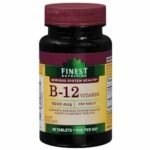 Finest Nutrition B12 5000 mcg Tablets, 30 ea