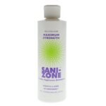 Sani-Zone Maximum Strength Ostomy Appliance Deodorant Bottle Unscented, 8 oz. Wound Deodorizer, Ostomy Care for Hospital and Professional Use