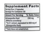Finest Nutrition Ashwagandha 100.0ea - Image 2