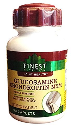 Version 1.0.0 Finest Nutrition Glucosamine & Chondroitin MSM Caplets, 90 Ea - Image 1