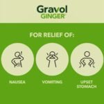 Gravol Ginger Liquid Gel Capsules for Upset Stomach and Nausea, 24 Capsules - Image 3