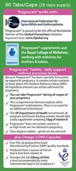 Vitabiotics Pregnacare Multivitamin Plus Omega-3 - 60 Tablets by Pregnacare - Image 4