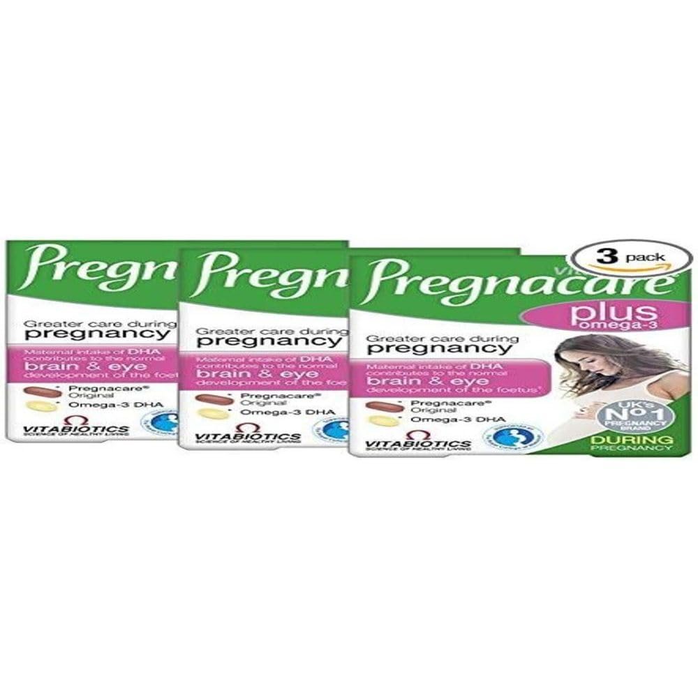 Version 1.0.0 Vitabiotics Pregnacare Multivitamin Plus Omega-3 - 60 Tablets by Pregnacare - Image 1