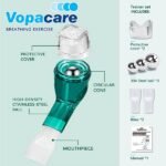 Flutter Valve Breathing Exercise Device for Lungs, Mucus Removal & Lung Strengthening, Adjustable Resistance Expiratory Trainer, Portable Lung Exerciser for Mucus Clearance - Image 4