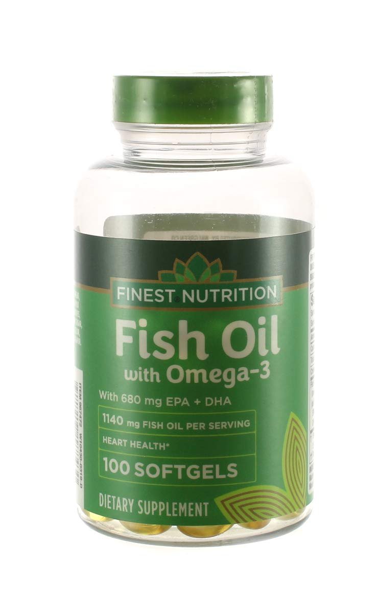 Version 1.0.0 Finest Nutrion Fish Oil 950 MG 200 Softgels - Image 1
