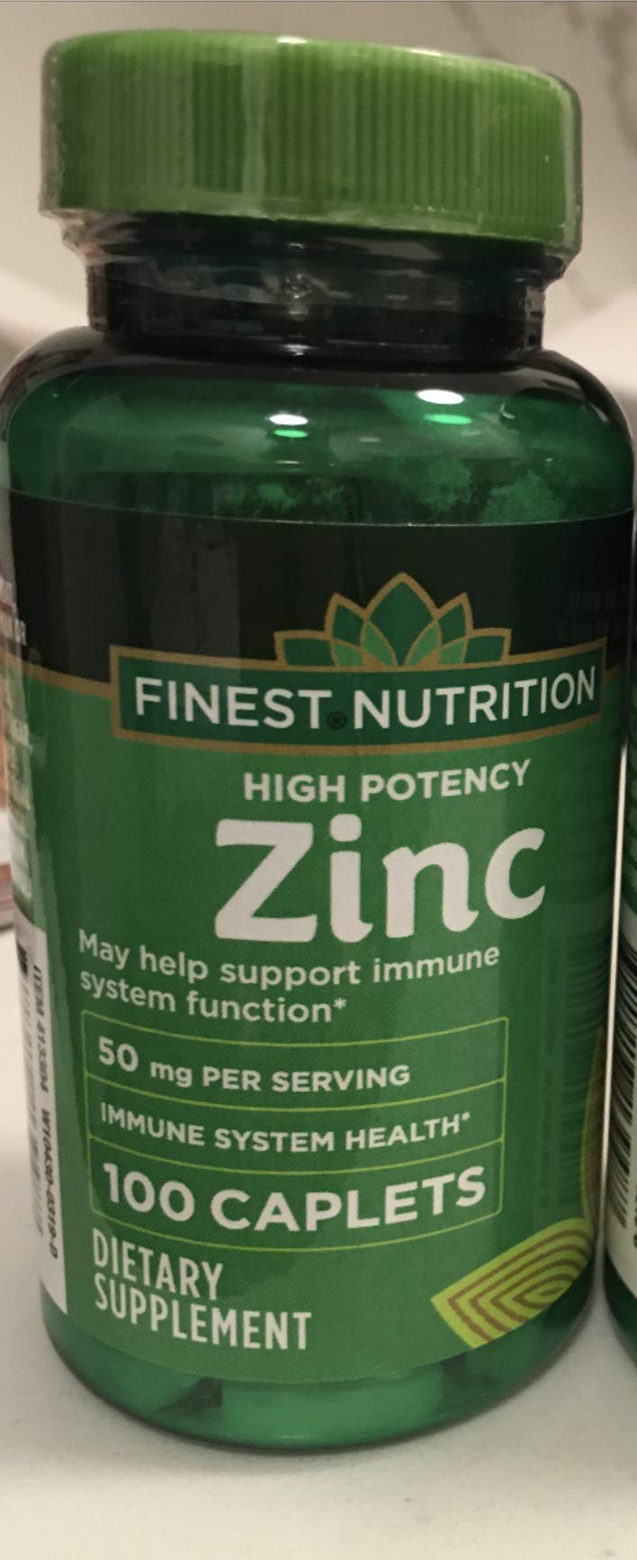 Version 1.0.0 Finest Nutrition Zinc 50mg, 100 ea Tablets - Image 1