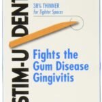 Stim-U-Dent Plaque Removers Thin Mint 160 Each (Pack of 5)