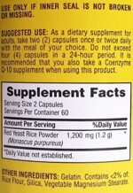 Finest Nutrition - Red Yeast Rice - Traditional Herb - 600 Mg - 120 Caplets - Image 2