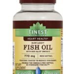 Finest Nutrition Burp-Less Fish Oil with 600 MG of Omega-3 770 mg, 90 Softgels