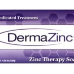 DermaZinc Therapy Soap, Zinc Soap for Skin, Disorder Relief for Psoriasis, Dermatitis, Eczema, and Other Skin Condition Symptoms