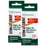 STIM-U-DENT Plaque Removers, Value Pack, Mint, 8 pk 25 ea (Pack of 2)