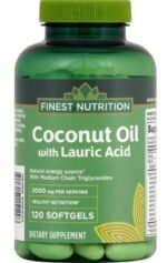 Zymise Finest Nutrition - Coconut Oil with Lauric Acid, 1000mg - 120 Softgels