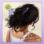 Cobana Banana Clip Hair Clips - Volumizing Hair Claw Clips & Hair Styling Accessories for Thick & Thin Hair - Large 6'' Set of 2 (Purple) - Image 2