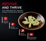 Black Seed Oil, Turmeric, Bladderwrack, Burdock, Elderberry, Manuka, Dandelion, Yellow Dock, Vitamin C & D3 - Image 9