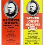 FATHER JOHN'S Cough and Allergy Bundle, 4 fl oz Cough Suppressant, Cold & Allergy Relief