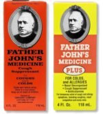 FATHER JOHN'S Cough and Allergy Bundle, 4 fl oz Cough Suppressant, Cold & Allergy Relief
