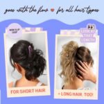 Cobana Banana Clip Hair Clips - Volumizing Hair Claw Clips & Hair Styling Accessories for Thick & Thin Hair - Large 15'' Set (Purple, Set of 2) - Image 3