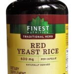 Finest Nutrition - Red Yeast Rice - Traditional Herb - 600 Mg - 120 Caplets
