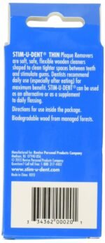 Stim-U-Dent Plaque Removers Thin Mint 160 Each (Pack of 5) - Image 2