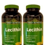 Finest Nutrition Lecithin - 1200mg - 200 Softgels - 2 Pack