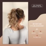 Cobana Banana Clip Hair Clips - Volumizing Hair Claw Clips & Hair Styling Accessories for Thick & Thin Hair - Large 6'' Set of 2 (Brown) - Image 6