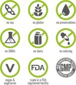 NATURELO Mushroom Supplement Brain & Immune Health Blend with Lion s Mane, Reishi - Image 2