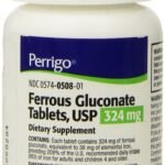 PADDOCK LABORATORIES Ferrous Gluconate Tablets, 324mg, 100 Count