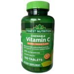Finest Nutrition Vitamin C Chewables 500mg, Vitamin C Tablets (100)