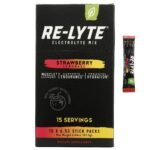 RELYTE Re-Lyte Electrolyte Drink Mix Strawberry Lemonade 15 Servings Packets 3.44 oz. - Image 2
