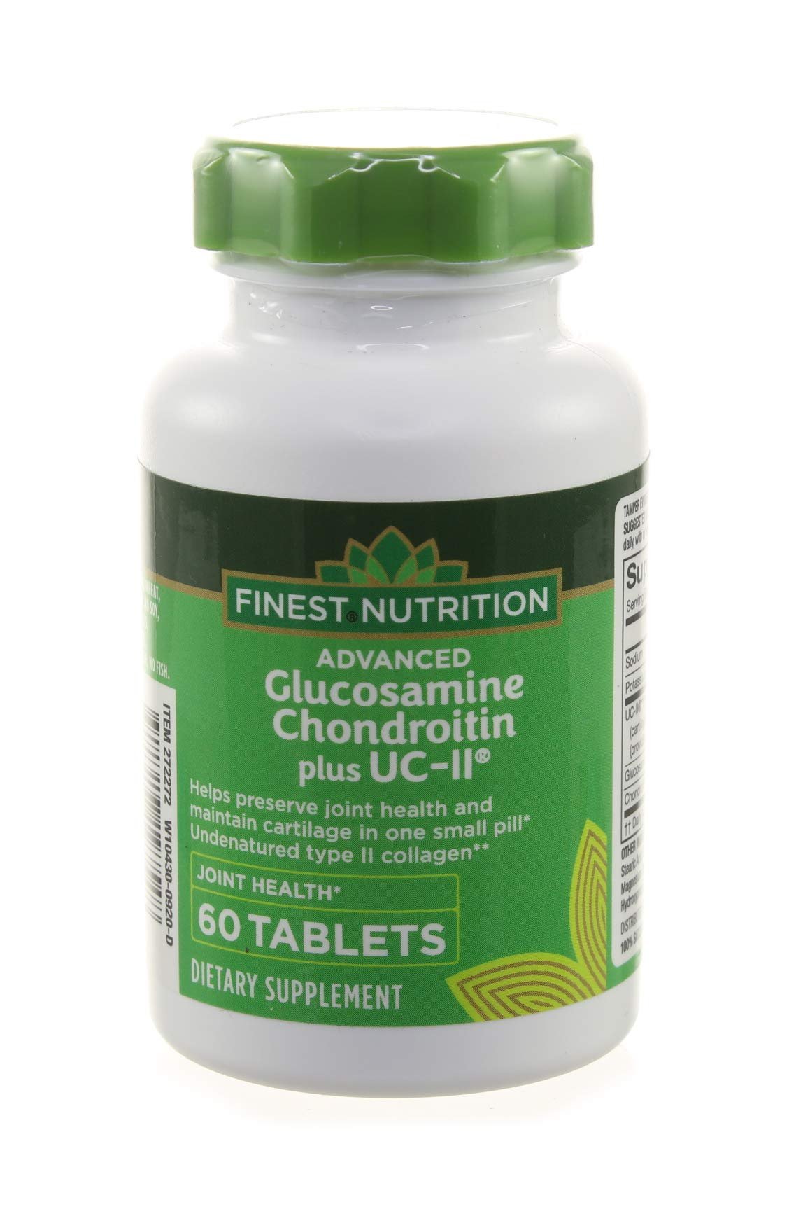 Version 1.0.0 Finest Nutrition Advanced Glucosamine & Chondroitin Plus UC-II Tablets - Image 1