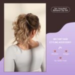 Cobana Banana Clip Hair Clips - Volumizing Hair Claw Clips & Hair Styling Accessories for Thick & Thin Hair - Large 6'' Set of 2 (Purple) - Image 6