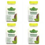Finest Nutrition Free & Pure Melatonin 5 mg Gummies Strawberry - 4PK