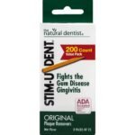 Stim-U-Dent Original, The Un-Plastic Plaque Removers, Mint-Flavored, 200 Count Box (Pack of 6) - Image 2