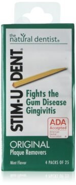 Stim-U-Dent Plaque Removers Mint 100 Each (Pack of 6)