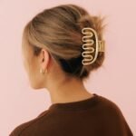 Cobana Gold Metal Claw Clips, Hair Accessories for Women - Large 5'' Gold Hair Clips for Styling & Securing All Hair Types - Zinc Alloy with Soft Golden Finish - Image 6