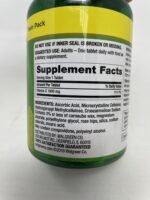 Finest Nutrition Immune System Health Vitamin C with Rose Hips - Pack of 2 Bottles - 200 Tablets Per Bottle - 400 Tablets Total - 1000 mg Per Serving - Image 3