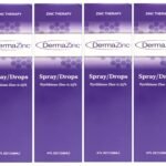 DermaZinc Therapy Spray/Drops,for Skin Disorder Relief Drops for Psoriasis, Dermatitis, Eczema, and Other Skin Condition Symptoms, 4 FL OZ - 4 Pack