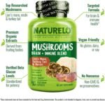 NATURELO Mushroom Supplement Brain & Immune Health Blend with Lion s Mane, Reishi - Image 5