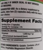 Finest Nutrition Cinnamon 1000mg, Capsules 350 Ea - Image 2