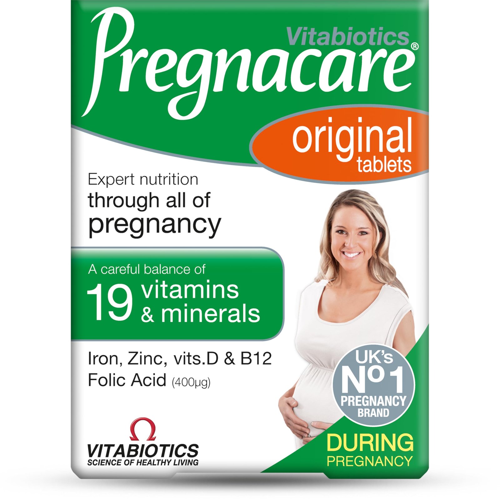 Version 1.0.0 Vxacen RESSYYT Vitabiotics Pregnacare Original Tablets x 90 - Image 1