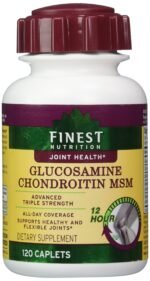 Finest Nutrition Glucosamine Chondroitin MSM Advanced 120 ea